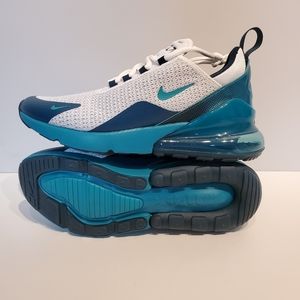 Air Max 270 SE White Teal Mens Size 9 (AQ9164-102)